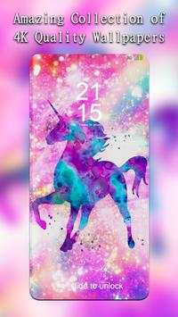 Magic Unicorn: Lock Screen Wallpaper screenshot 1