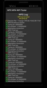 WPS WPA WiFi Tester screenshot 1