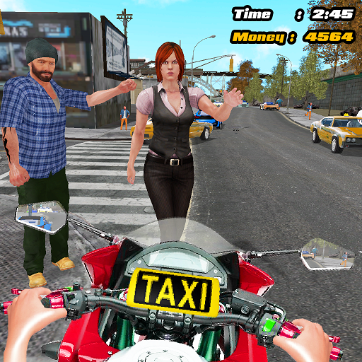 Motorbike Taxi Driver icon