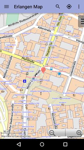 Erlangen Offline City Map screenshot 8