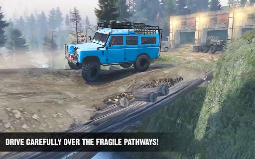 Offroad Cruiser Tough Driving 4x4 Simulation Game screenshot 5