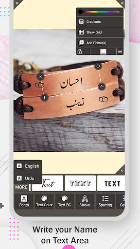 Stylish Name Text Editor : Name Art :Text on Photo screenshot 2