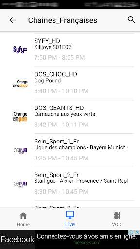 Xtream IPTV Player screenshot 4