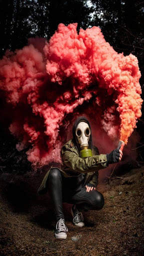 Smoke Bomb Wallpaper HD 4K screenshot 8