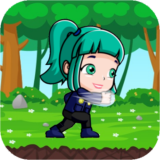 Hunting Police Woman Run icon