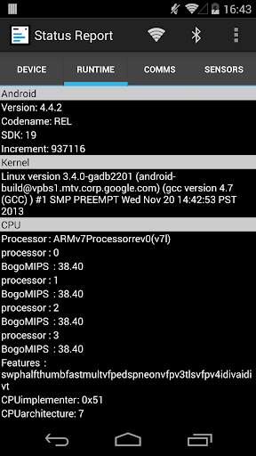 Status Report - Device Info, Util, IMEI, GPS, WiFi screenshot 2