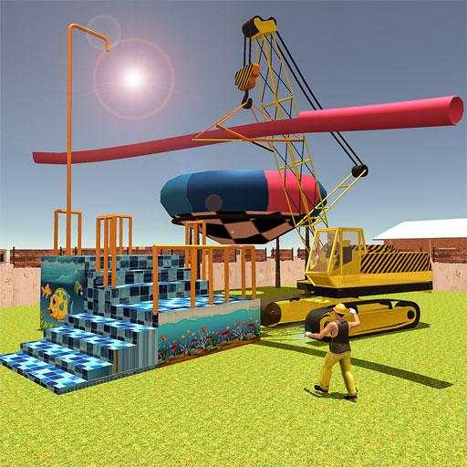Build Water Theme Park: 3D Construction Simulator 1.0.1