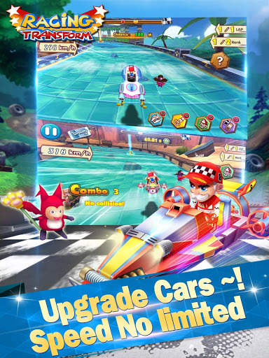 Racing Transform - Skyland Race screenshot 7
