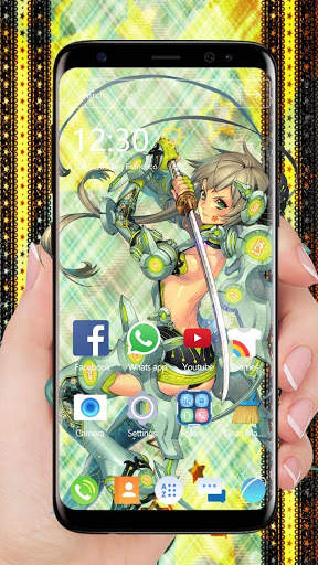 Female warrior live wallpaper theme screenshot 3