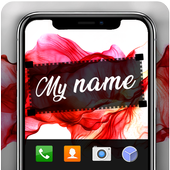 My Name on Live Wallpaper icon