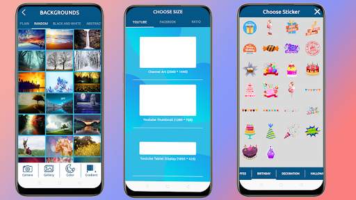 Free Video Thumbnail Maker | Cover & Banner Maker screenshot 1