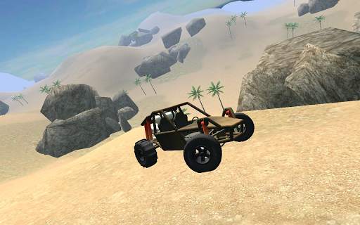 Sahara Prado : Desert Racing screenshot 2