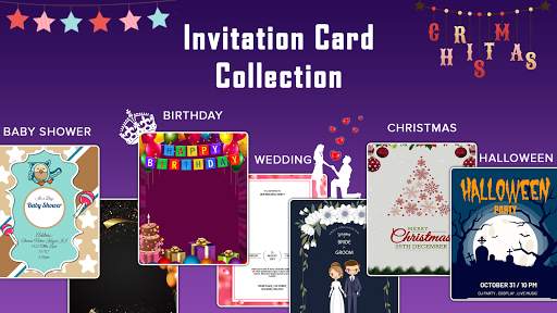 Video Invitation Maker - Invite To E-cards screenshot 1