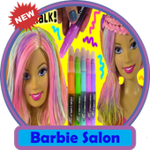 Sweet Barbie Salon Routine icon