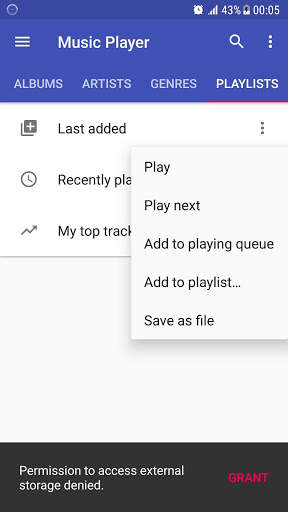 New Mp3 Music Player 2020 Offline screenshot 5