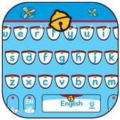 Cartoon Blue Cat Theme 10001001