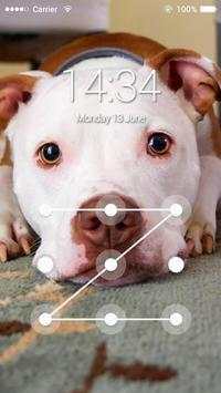 Fancy Screen Lock Dog Face screenshot 2