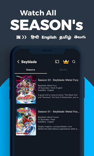 Hindi Cartoon tv Videos ViON screenshot 2