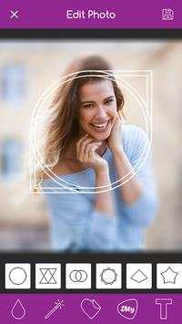 Geometry Shapes Camera : Pip majic Blur shape скриншот 2