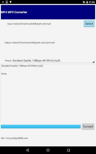 MP4 MP3 Converter screenshot 3