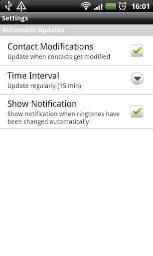 Group Ringtone Lite screenshot 2