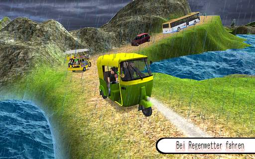 Offroad Auto Rikscha Tuk Tuk Fahren Simulator screenshot 4
