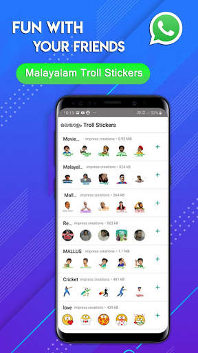 Malayalam Troll Stickers screenshot 2