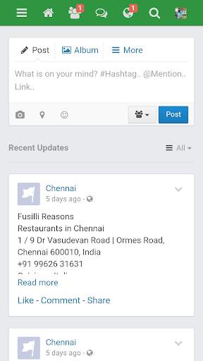 Amon- Indian Social Media screenshot 2