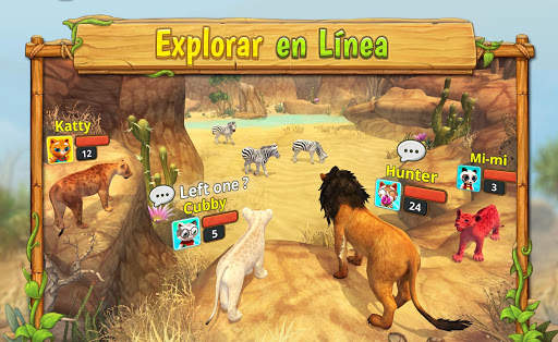 Sim de clán de leones online: orgullo de la manada screenshot 3