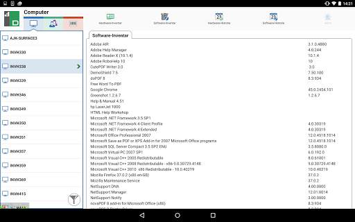 NetSupport DNA mobile Konsole screenshot 12