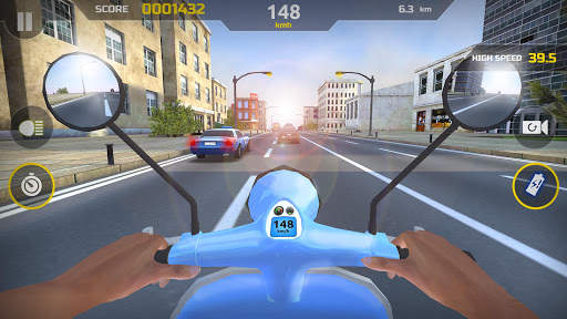 Moto Racing Club - Highway Rider screenshot 2