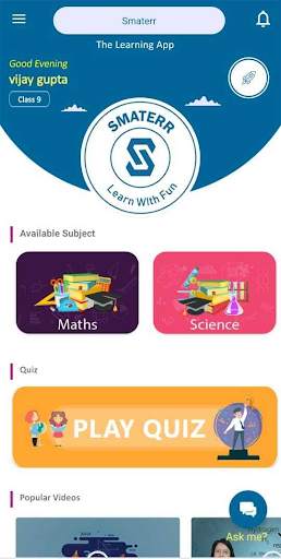 Smaterr Learning App screenshot 1