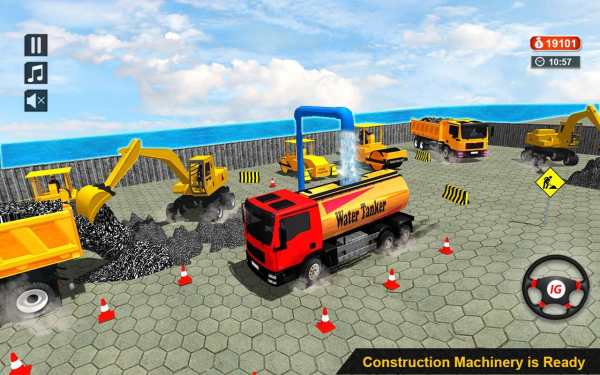 Real Road Construction Simulator скриншот 1