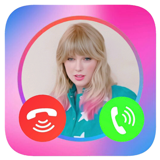 Pretty Taylor Swift Call You:  Fake Video Call Pro icon