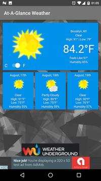 At-A-Glance Weather screenshot 1
