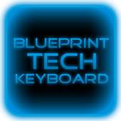 Blue Tech Keyboard Skin 1.0