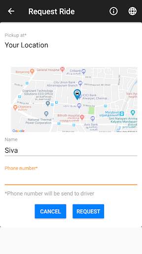 Namma Ooru Taxi® - Local Rides screenshot 6