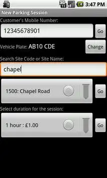 Retailer Phone and Pay screenshot 2