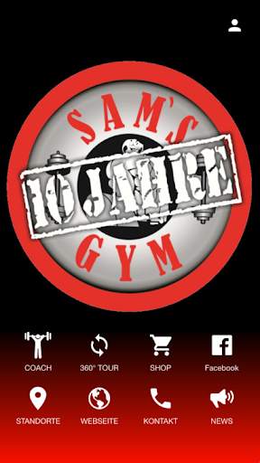 SAMS GYM screenshot 1