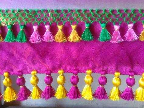 Saree Kuchu Designs VIDEOs Sari Tassels Making App screenshot 2