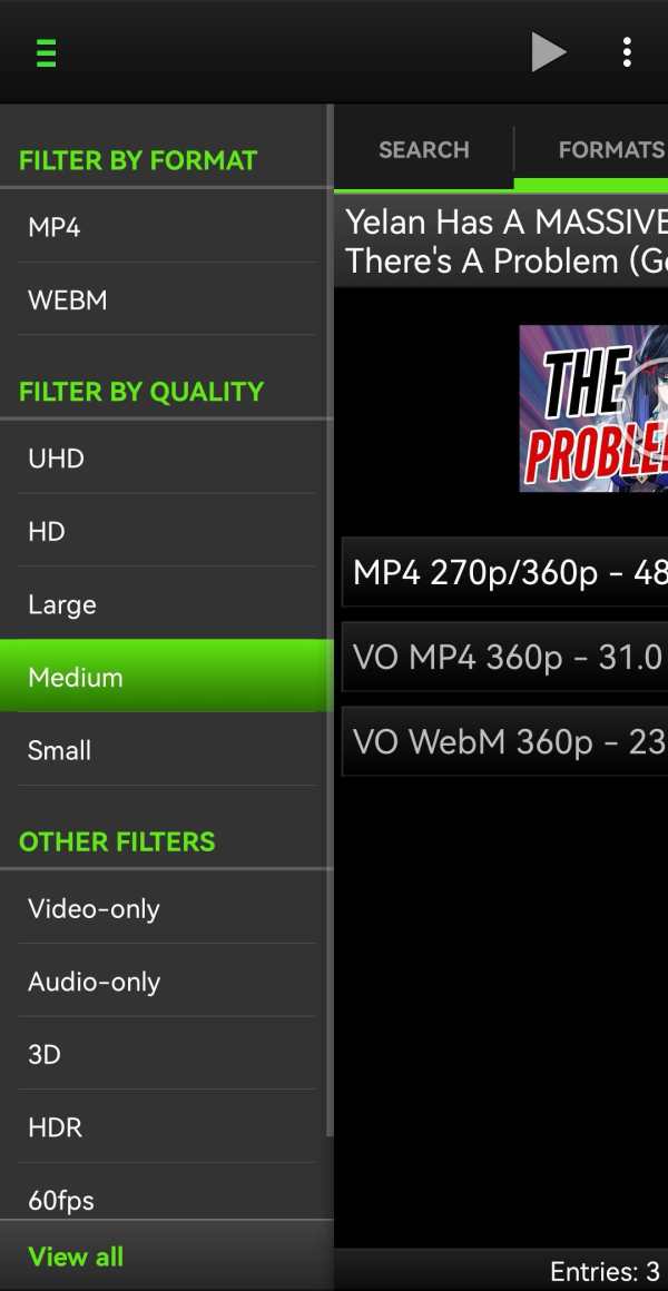 Dentex YouTube Downloader screenshot 7