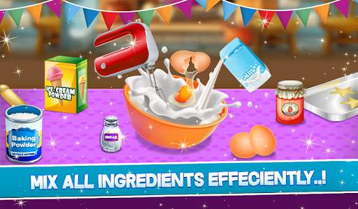 Ice Cream Cake Game Food Maker screenshot 12