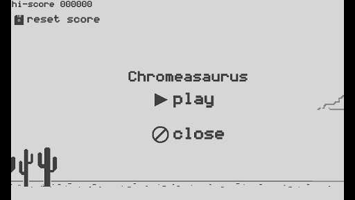 Chromeasaurus screenshot 1