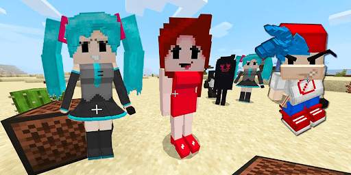 Friday Night Funkin Mod for Minecraft screenshot 1