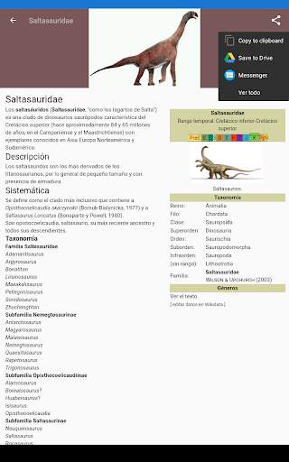 Dinosaurios: Enciclopedia screenshot 9