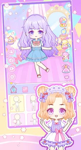 Anime Doll Dress Up Games screenshot 4