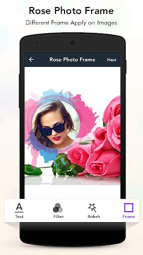 Rose Photo Frame screenshot 1