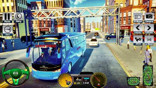 Bus Simulator Hill Climbing:Tourist Bus Drive 2021 screenshot 10