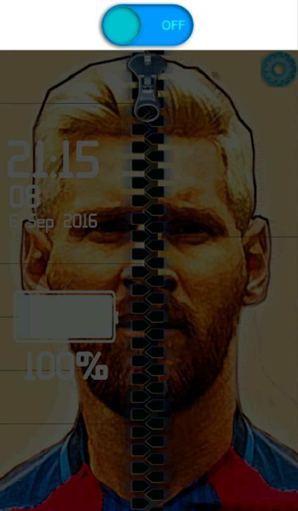 Football legend zipper lock screenshot 6