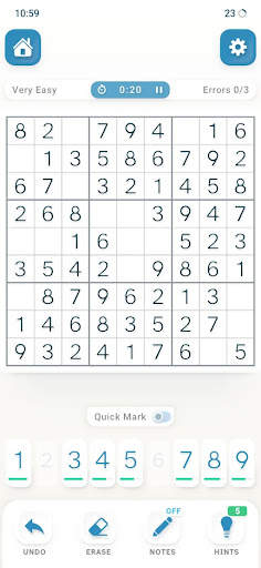 Sudoku Classic Puzzle Game screenshot 1